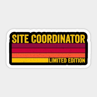 Site Coordinator Sticker